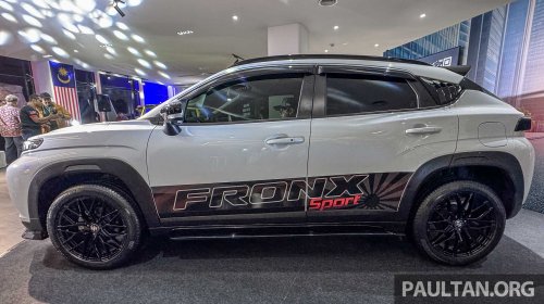 Suzuki, Suzuki Fronx, SUV, Suzuki Fronx Sport launched in Malaysia – B-segment SUV dressed up, at RM131k; base model fr RM119k