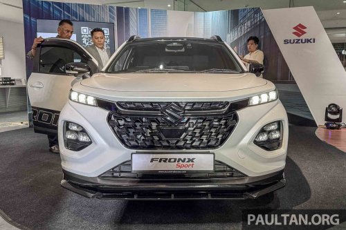 Suzuki, Suzuki Fronx, SUV, Suzuki Fronx Sport launched in Malaysia – B-segment SUV dressed up, at RM131k; base model fr RM119k