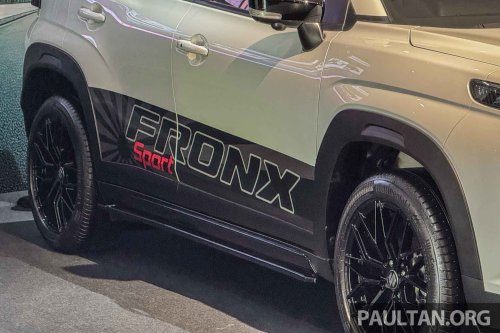 Suzuki Fronx Sport launched in Malaysia – B-segment SUV dressed up, at RM131k; base model fr RM119k