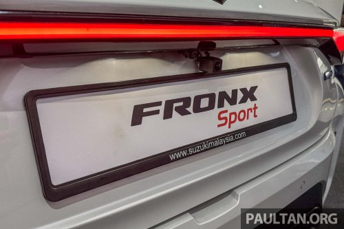 Suzuki Fronx Sport launched in Malaysia – B-segment SUV dressed up, at RM131k; base model fr RM119k