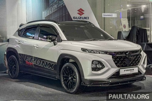 Suzuki Fronx Sport launched in Malaysia – B-segment SUV dressed up, at RM131k; base model fr RM119k