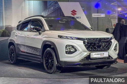 Suzuki, Suzuki Fronx, SUV, Suzuki Fronx Sport launched in Malaysia – B-segment SUV dressed up, at RM131k; base model fr RM119k