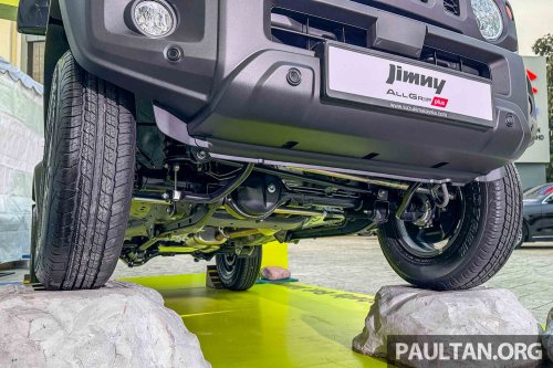 Suzuki Jimny Allgrip Plus, Rhino Plus in Malaysia – ADAS, front and rear parking sensors; RM159k-174k