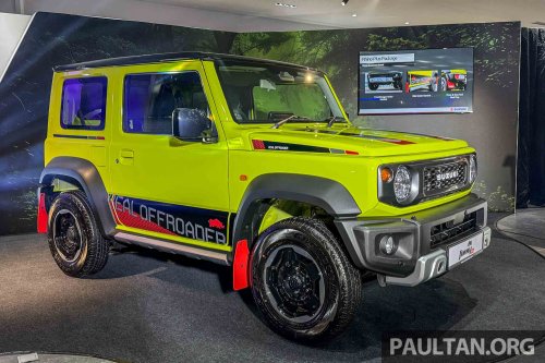 Suzuki Jimny Allgrip Plus, Rhino Plus in Malaysia – ADAS, front and rear parking sensors; RM159k-174k