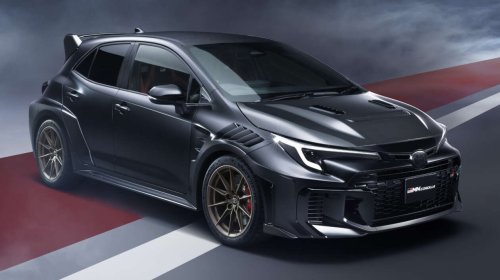 Toyota, Toyota Corolla, Toyota GRMN Corolla – hardcore 2-seat hot hatch, 6MT only; 5-seat Morizo RR with 8AT also being developed