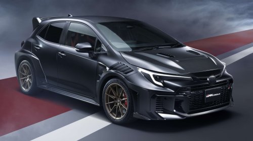 Toyota GRMN Corolla – hardcore 2-seat hot hatch, 6MT only; 5-seat Morizo RR with 8AT also being developed
