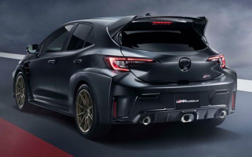 Toyota, Toyota Corolla, Toyota GRMN Corolla – hardcore 2-seat hot hatch, 6MT only; 5-seat Morizo RR with 8AT also being developed