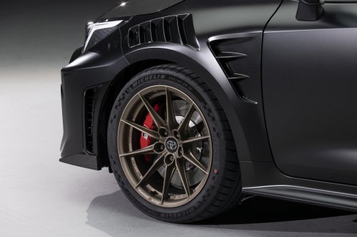Toyota GRMN Corolla – hardcore 2-seat hot hatch, 6MT only; 5-seat Morizo RR with 8AT also being developed