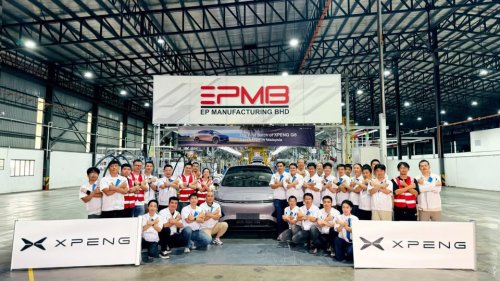 Xpeng G6 CKD – first unit rolls out of EPMB Melaka