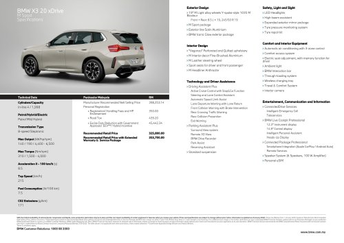 2026 BMW X3 30 xDrive M Sport gallery in Malaysia – from RM359k, RM33k more than X3 20; more kit, power