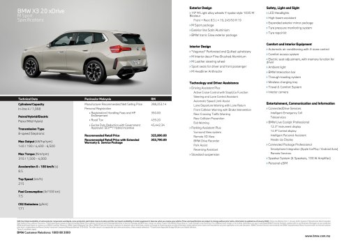 2026 BMW X3 30 xDrive M Sport gallery in Malaysia – from RM359k, RM33k more than X3 20; more kit, power