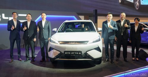 BYD Atto 3 facelift in Malaysia – FWD and RWD Evo, up to 313 PS, 510 km WLTP, 220 kW DCFC, fr RM126k
