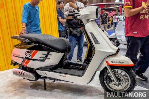 2026 Brixton Moucca scooter in Malaysia, RM12,888