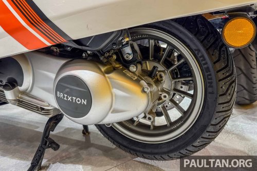 2026 Brixton Moucca scooter in Malaysia, RM12,888
