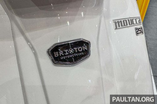 2026 Brixton Moucca scooter in Malaysia, RM12,888