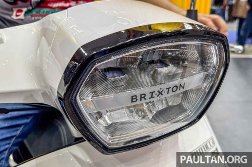 2026 Brixton Moucca scooter in Malaysia, RM12,888