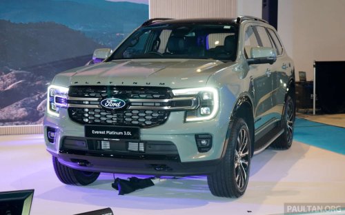 Ford Everest Platinum launched in Malaysia – 2.0L and 3.0L V6 diesels, RM349k-RM431k; Sport 2.0L updated
