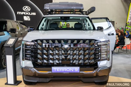 Maxus eTerron 9 EV pick-up debuts – 442 PS, AWD, 430 km WLTP, RM224k; Terron 9 2.5L diesel, RM141k