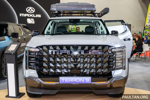 Maxus eTerron 9 EV pick-up debuts – 442 PS, AWD, 430 km WLTP, RM224k; Terron 9 2.5L diesel, RM141k