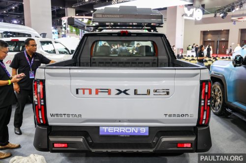 Maxus eTerron 9 EV pick-up debuts – 442 PS, AWD, 430 km WLTP, RM224k; Terron 9 2.5L diesel, RM141k