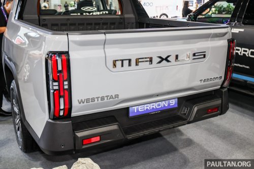 Maxus eTerron 9 EV pick-up debuts – 442 PS, AWD, 430 km WLTP, RM224k; Terron 9 2.5L diesel, RM141k