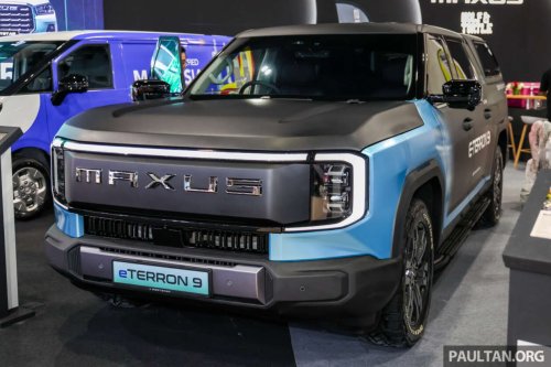 AWD, Maxus eTerron 9 EV pick-up debuts – 442 PS, AWD, 430 km WLTP, RM224k; Terron 9 2.5L diesel, RM141k