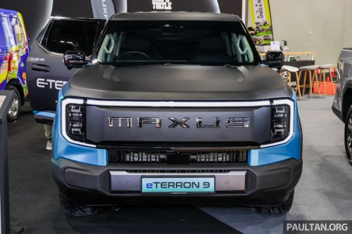 Maxus eTerron 9 EV pick-up debuts – 442 PS, AWD, 430 km WLTP, RM224k; Terron 9 2.5L diesel, RM141k