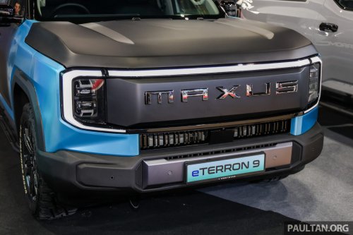 Maxus eTerron 9 EV pick-up debuts – 442 PS, AWD, 430 km WLTP, RM224k; Terron 9 2.5L diesel, RM141k