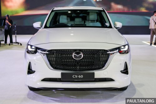 Mazda CX-60 3.3L MHEV launched in Malaysia – inline-six cylinder turbo petrol, CBU Japan; RM252k OTR