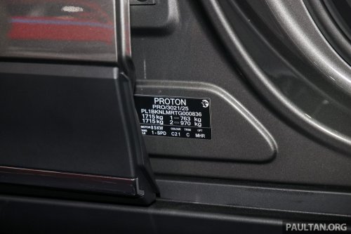 Proton, Proton eMas 5 CKD shown in Malaysia – new tonneau cover also for current owners, still 325 km, fr RM57k