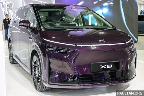 2026 Xpeng X9 at KLIMS – seven-seater MPV in 2WD, AWD variants, up to 615 km WLTP; RM281k-RM336k
