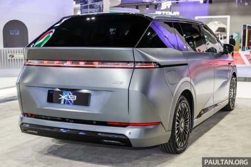 2026 Xpeng X9 at KLIMS – seven-seater MPV in 2WD, AWD variants, up to 615 km WLTP; RM281k-RM336k