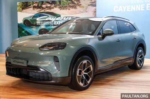 2026 Porsche Cayenne Electric previewed in Malaysia: 1,156 PS, 669 km WLTP, Active Ride, wireless charging