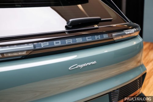2026 Porsche Cayenne Electric previewed in Malaysia: 1,156 PS, 669 km WLTP, Active Ride, wireless charging