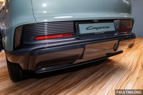 2026 Porsche Cayenne Electric previewed in Malaysia: 1,156 PS, 669 km WLTP, Active Ride, wireless charging