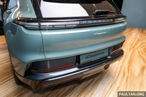 2026 Porsche Cayenne Electric previewed in Malaysia: 1,156 PS, 669 km WLTP, Active Ride, wireless charging