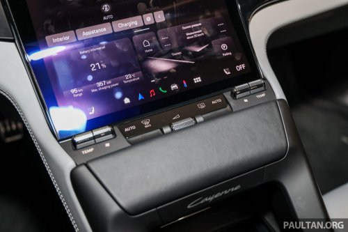 2026 Porsche Cayenne Electric previewed in Malaysia: 1,156 PS, 669 km WLTP, Active Ride, wireless charging