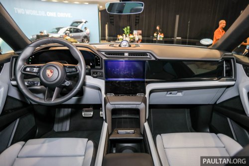 2026 Porsche Cayenne Electric previewed in Malaysia: 1,156 PS, 669 km WLTP, Active Ride, wireless charging