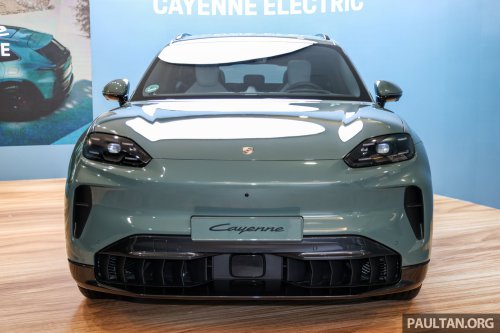 2026 Porsche Cayenne Electric previewed in Malaysia: 1,156 PS, 669 km WLTP, Active Ride, wireless charging