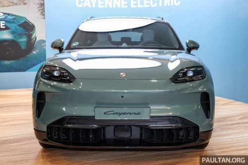 2026 Porsche Cayenne Electric previewed in Malaysia: 1,156 PS, 669 km WLTP, Active Ride, wireless charging