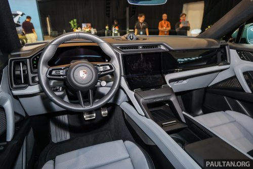 2026 Porsche Cayenne Electric previewed in Malaysia: 1,156 PS, 669 km WLTP, Active Ride, wireless charging