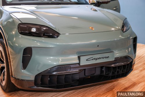 2026 Porsche Cayenne Electric previewed in Malaysia: 1,156 PS, 669 km WLTP, Active Ride, wireless charging
