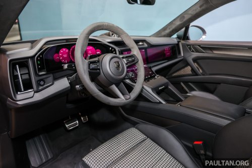 2026 Porsche Cayenne Electric previewed in Malaysia: 1,156 PS, 669 km WLTP, Active Ride, wireless charging