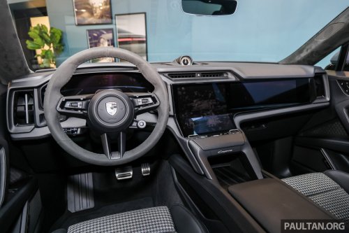 2026 Porsche Cayenne Electric previewed in Malaysia: 1,156 PS, 669 km WLTP, Active Ride, wireless charging
