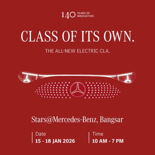 2026 Mercedes-Benz CLA EV Malaysian debut date confirmed – C178 preview, Stars@Bangsar, Jan 15-18