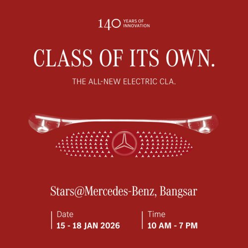 Mercedes-Benz, Mercedes-Benz CLA, 2026 Mercedes-Benz CLA EV Malaysian debut date confirmed – C178 preview, Stars@Bangsar, Jan 15-18