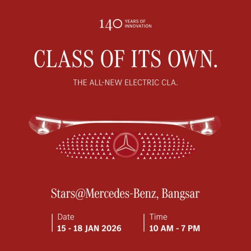 Mercedes-Benz, Mercedes-Benz CLA, 2026 Mercedes-Benz CLA EV Malaysian debut date confirmed – C178 preview, Stars@Bangsar, Jan 15-18