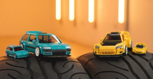 Honda, Honda Civic, Mattel expands Brick Shop range with custom Honda Civic EF and S2000 – comes with matching Hot Wheels