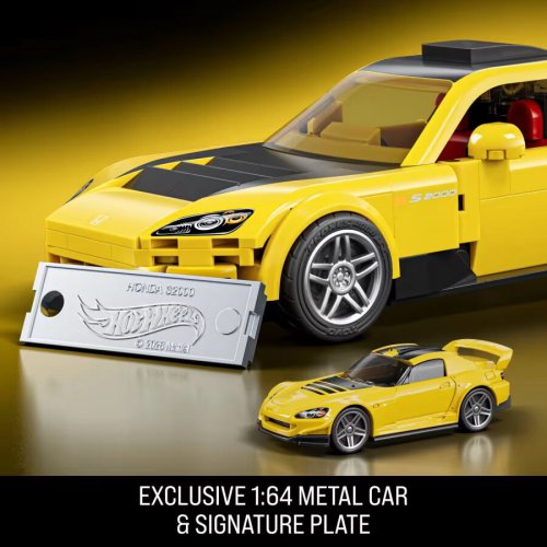 Mattel expands Brick Shop range with custom Honda Civic EF and S2000 – comes with matching Hot Wheels