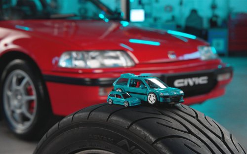 Mattel expands Brick Shop range with custom Honda Civic EF and S2000 – comes with matching Hot Wheels